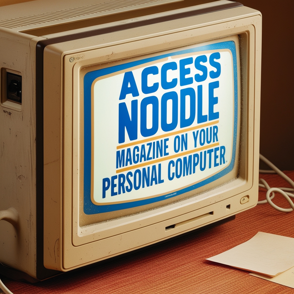 Screenshot of NoodleMagazine homepage on a personal computer